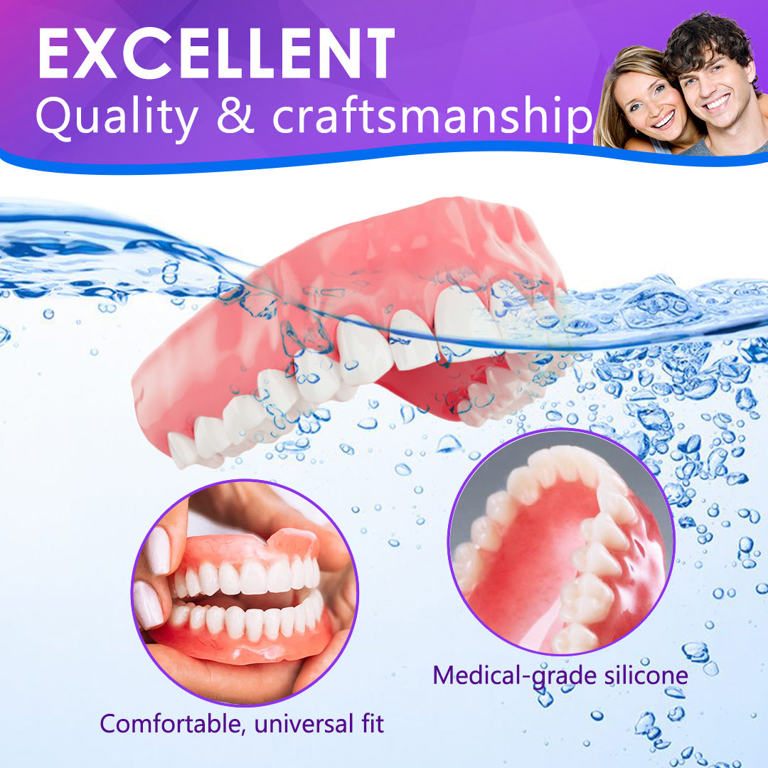Silicone Reline Denture Set (โฐ Limited Time Discount Last 30 Minutes โฐ)๐๐ข๐ค๐๐ง๐๐โข ๐