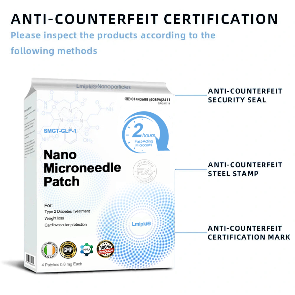 【Lmipki® Official Store】 NIDDK-Tirzepatide Nano Microneedle Patch (Balance blood sugar, pain-free, with no side effects. Suitable for obesity and diabetes. )💡