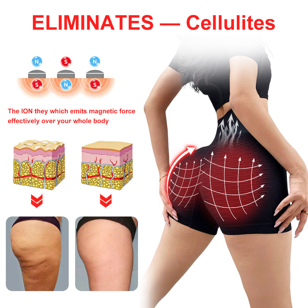 Micro-Vibration Massage Module Ice Silk Ion Fiber Repair Shaping Shorts (🔥𝒍𝒂𝒔𝒕 𝒅𝒂𝒚-80%𝒐𝒇𝒇)🍑Baicloud™