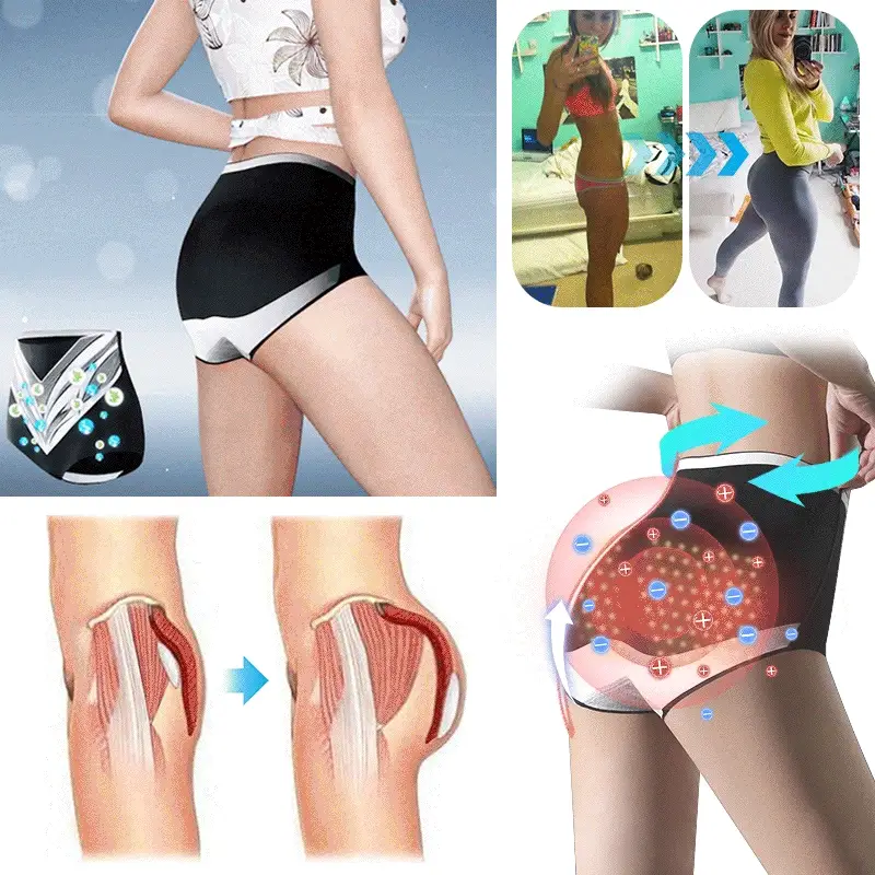 Stay Warm This Winter 🔥 - Tourmaline Self-Heating Shaping Shorts (Made with Medical-Grade Titanium Fiber 🩳✨)